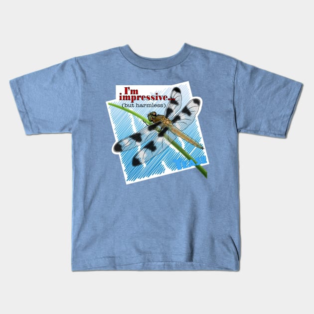 Dragonfly Kids T-Shirt by NN Tease